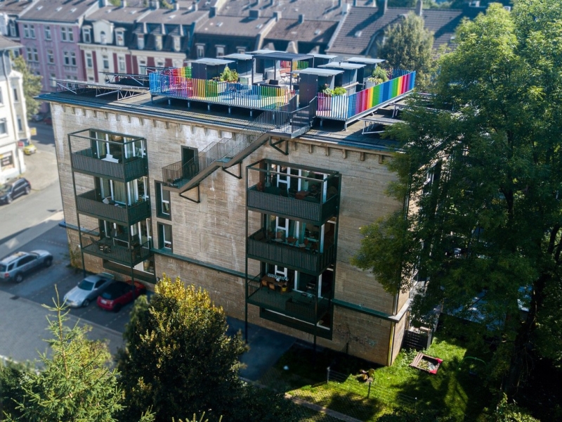 Wohnen im Hochbunker Wuppertal 