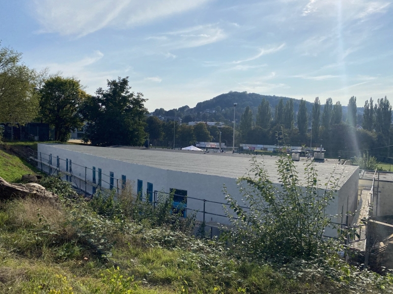 ANBAU AN DAS VEREINSHAUS DES SV BREITE BURSCHEN BARMEN