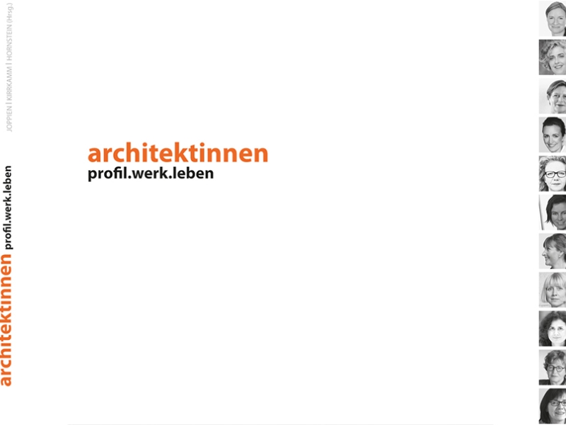 Publikation "Architektinnen - Profil. Werk. Leben"