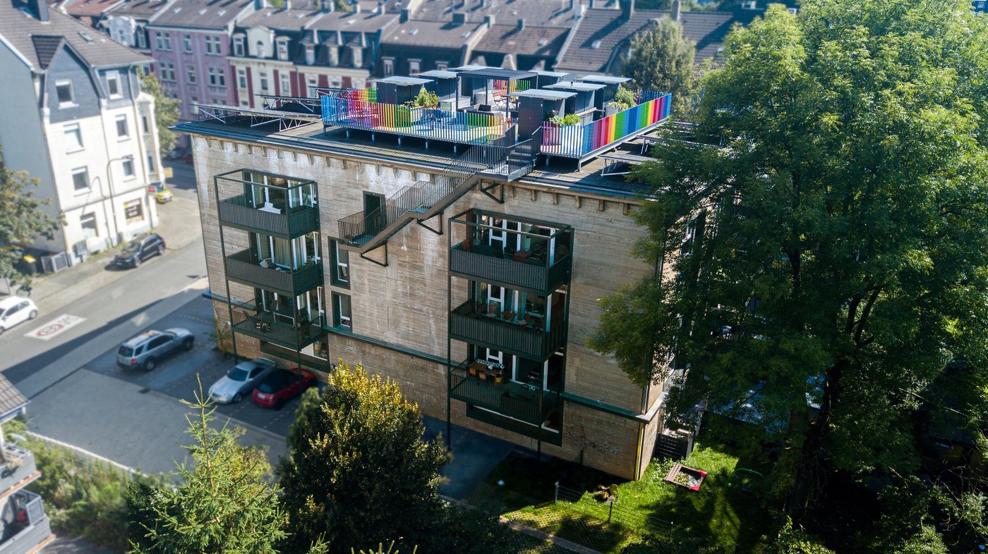 Wohnen im Hochbunker Wuppertal 